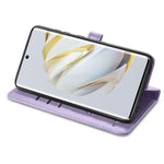 Custodia per telefono in pelle goffrata gatto e cane, For Huawei Nova 10, For Sony Xperia 5 IV, For Xiaomi Redmi Note 11T