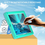 Custodia rigida per tablet PC con supporto di rotazione 360 con cinturino, For iPad 10th Gen 10.9 2022