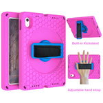 Custodia rigida per tablet PC con supporto di rotazione 360 con cinturino, For iPad 10th Gen 10.9 2022