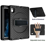 Custodia rigida per tablet PC con supporto di rotazione 360 con cinturino, For iPad 10th Gen 10.9 2022