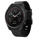 Cinturino per orologio in pelle con fibbia in acciaio da 26 mm, For Garmin Tactix 7 Pro, For Garmin Fenix 6X Pro, For Garmin Fenix 6X Sapphire, For Garmin Fenix 5X Sapphire, For Garmin Fenix 5X Plus, For Garmin Fenix 3 HR, For Garmin Descent MK 2      ...