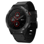 Cinturino per orologio in pelle con fibbia in acciaio da 26 mm, For Garmin Tactix 7 Pro, For Garmin Fenix 6X Pro, For Garmin Fenix 6X Sapphire, For Garmin Fenix 5X Sapphire, For Garmin Fenix 5X Plus, For Garmin Fenix 3 HR, For Garmin Descent MK 2      ...