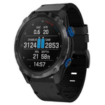 Cinturino per orologio in pelle con fibbia in acciaio da 26 mm, For Garmin Tactix 7 Pro, For Garmin Fenix 6X Pro, For Garmin Fenix 6X Sapphire, For Garmin Fenix 5X Sapphire, For Garmin Fenix 5X Plus, For Garmin Fenix 3 HR, For Garmin Descent MK 2      ...