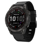 Cinturino per orologio in pelle con fibbia in acciaio da 22 mm, For Garmin Fenix 7 Sapphire Solar, For Garmin Fenix 7, For Garmin Fenix 7 Solar, For Garmin EPIX Gen 2, For Garmin Instinct 2, For Garmin Instinct, For Garmin Descent G1                   ...