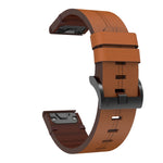 Ricambio Cinturino QuickFit 22mm Garmin Fenix 7 Solar - Fibbia Acciaio - Marrone