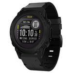 Cinturino per orologio in pelle con fibbia in acciaio da 22 mm, For Garmin Fenix 7 Sapphire Solar, For Garmin Fenix 7, For Garmin Fenix 7 Solar, For Garmin EPIX Gen 2, For Garmin Instinct 2, For Garmin Instinct, For Garmin Descent G1                   ...