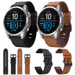 Cinturino in pelle 20 mm per Garmin Fenix 7S e 6S