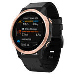 Cinturino in pelle 20 mm per Garmin Fenix 7S e 6S