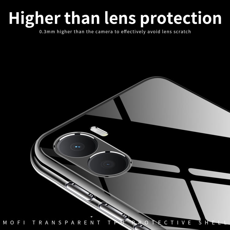 Custodia per telefono in TPU ultrasottile serie MOFI Ming, For Honor Play 40 Plus  5G, For vivo Y35 4G