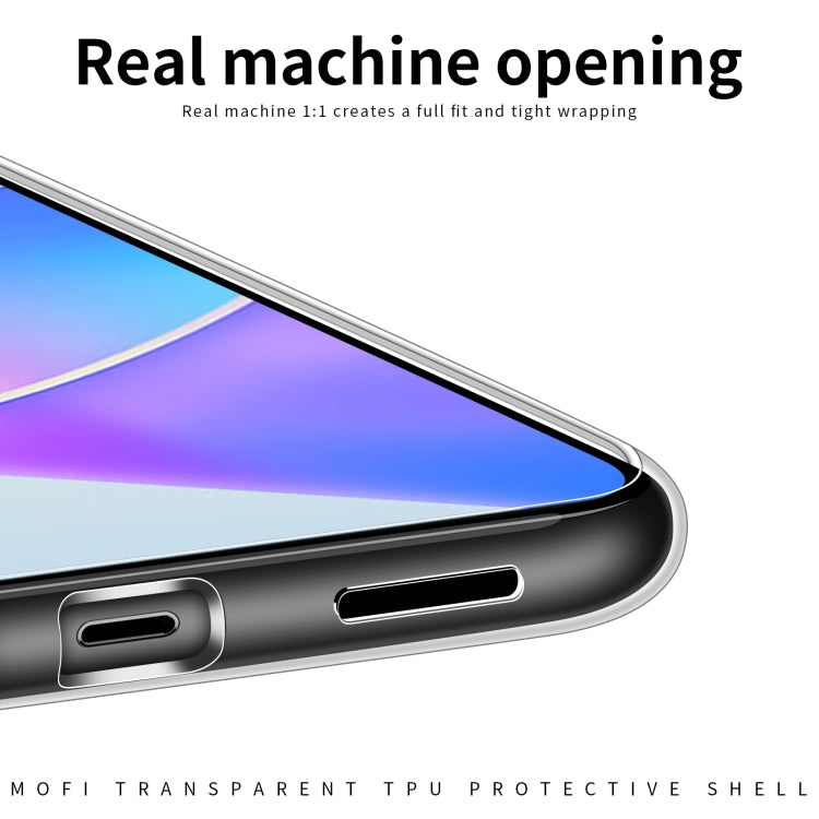 Custodia per telefono in TPU ultrasottile serie MOFI Ming, For Honor Play 40 Plus  5G, For vivo Y35 4G