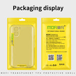 Custodia per telefono in TPU ultrasottile serie MOFI Ming, For Honor Play 40 Plus  5G, For vivo Y35 4G