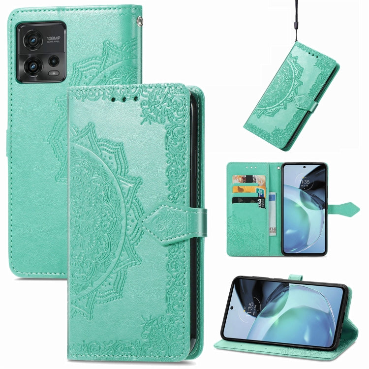 Custodia per telefono in pelle goffrata fiore mandala, For Motorola Moto G72, For vivo V25, For Samsung Galaxy S23 5G, For Samsung Galaxy S23 Plus 5G