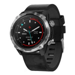 Cinturino per orologio in pelle con fibbia in acciaio da 26 mm, For Garmin Fenix 3 HR, For Garmin Fenix 3 Sapphire, For Garmin Descent MK 2, For Garmin Descent MK 2i