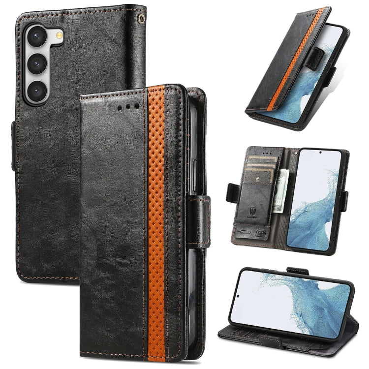 Custodia per telefono in pelle con doppia fibbia magnetica con giunzione Neo, For Samsung Galaxy S23 5G, For Samsung Galaxy S23+ 5G, For Samsung Galaxy S23 Ultra 5G, For vivo V25