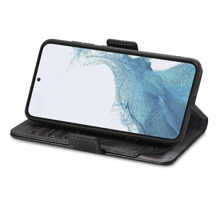 Custodia per telefono in pelle con doppia fibbia magnetica con giunzione Neo, For Samsung Galaxy S23 5G, For Samsung Galaxy S23+ 5G, For Samsung Galaxy S23 Ultra 5G, For vivo V25