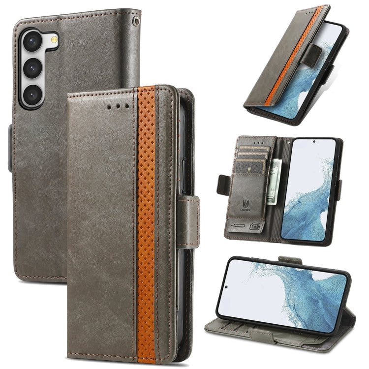 Custodia per telefono in pelle con doppia fibbia magnetica con giunzione Neo, For Samsung Galaxy S23 5G, For Samsung Galaxy S23+ 5G, For Samsung Galaxy S23 Ultra 5G, For vivo V25