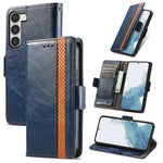 Custodia per telefono in pelle con doppia fibbia magnetica con giunzione Neo, For Samsung Galaxy S23 5G, For Samsung Galaxy S23+ 5G, For Samsung Galaxy S23 Ultra 5G, For vivo V25