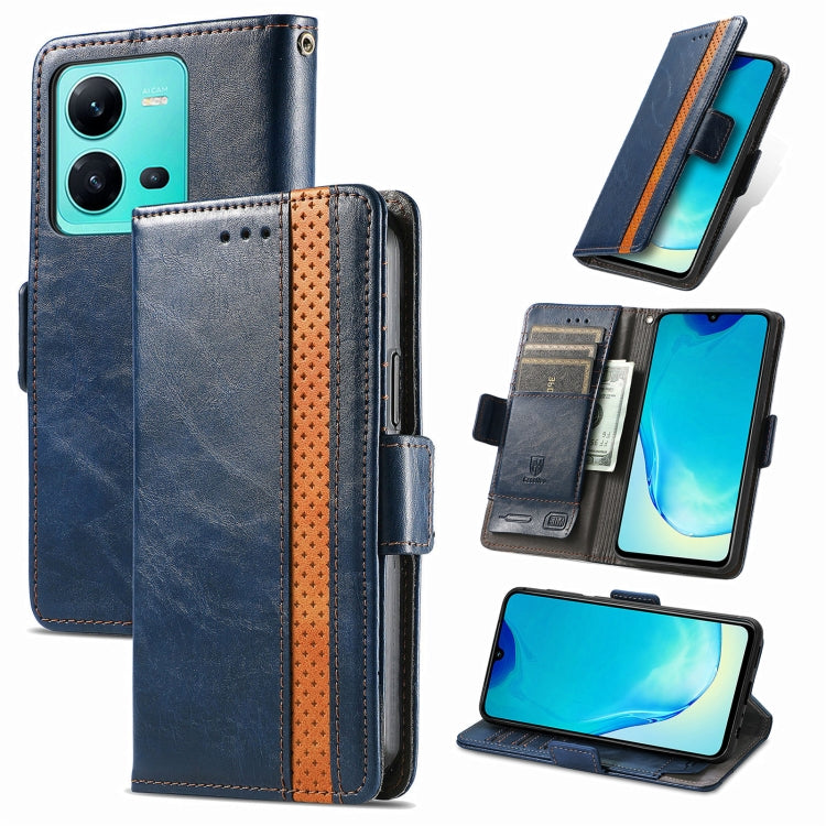 Custodia per telefono in pelle con doppia fibbia magnetica con giunzione Neo, For Samsung Galaxy S23 5G, For Samsung Galaxy S23+ 5G, For Samsung Galaxy S23 Ultra 5G, For vivo V25