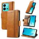 Custodia per telefono in pelle con doppia fibbia magnetica con giunzione Neo, For Samsung Galaxy S23 5G, For Samsung Galaxy S23+ 5G, For Samsung Galaxy S23 Ultra 5G, For vivo V25