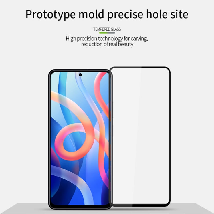 Pellicola in vetro temperato a schermo intero MOFI 9H 2.5D, For Xiaomi Redmi Note12, For Xiaomi Redmi Note 12 China Pro / Note 12 China Pro+