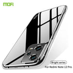 Custodia per telefono in TPU ultrasottile serie MOFI Ming, For XiaomiRedmi Note 12 Pro 5G China, For Xiaomi Redmi Note 12 Pro+ China, For Xiaomi Redmi A1+