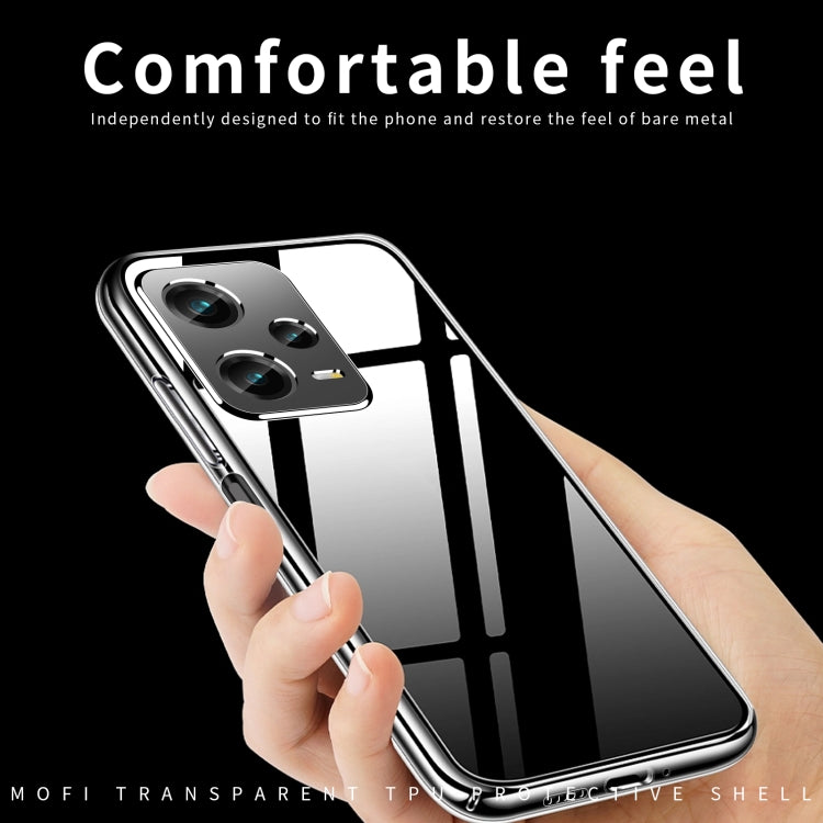 Custodia per telefono in TPU ultrasottile serie MOFI Ming, For XiaomiRedmi Note 12 Pro 5G China, For Xiaomi Redmi Note 12 Pro+ China, For Xiaomi Redmi A1+