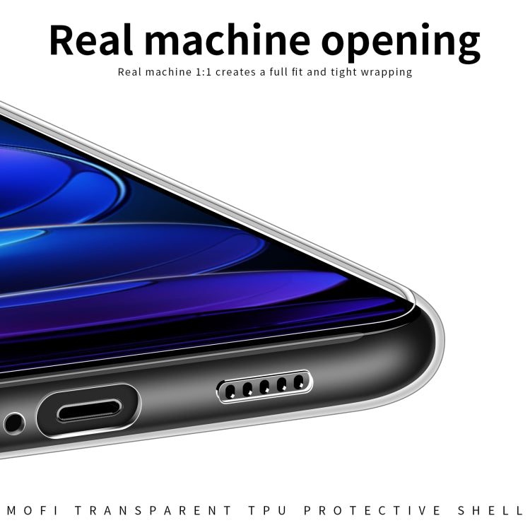 Custodia per telefono in TPU ultrasottile serie MOFI Ming, For XiaomiRedmi Note 12 Pro 5G China, For Xiaomi Redmi Note 12 Pro+ China, For Xiaomi Redmi A1+