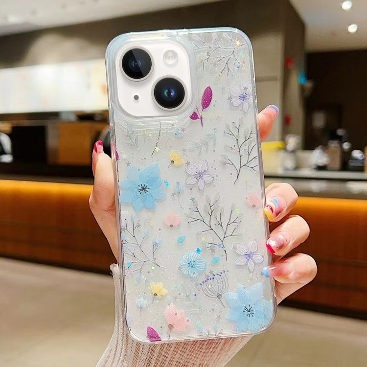 Custodia per cellulare in TPU epossidico floreale piccola e fresca, For iPhone 14 Plus, For iPhone 14, For iPhone 14 Pro, For iPhone 14 Pro Max