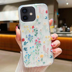 Custodia per cellulare in TPU epossidico floreale piccola e fresca, For iPhone 12, For iPhone 12 Pro Max, For iPhone 12 Pro, For iPhone 11 Pro Max