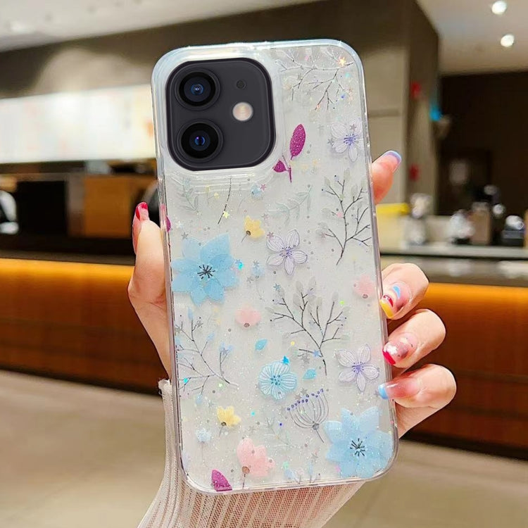 Custodia per cellulare in TPU epossidico floreale piccola e fresca, For iPhone 12, For iPhone 12 Pro Max, For iPhone 12 Pro, For iPhone 11 Pro Max