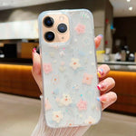 Custodia per cellulare in TPU epossidico floreale piccola e fresca, For iPhone 12, For iPhone 12 Pro Max, For iPhone 12 Pro, For iPhone 11 Pro Max