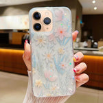 Custodia per cellulare in TPU epossidico floreale piccola e fresca, For iPhone 12, For iPhone 12 Pro Max, For iPhone 12 Pro, For iPhone 11 Pro Max