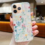 Custodia per cellulare in TPU epossidico floreale piccola e fresca, For iPhone 12, For iPhone 12 Pro Max, For iPhone 12 Pro, For iPhone 11 Pro Max