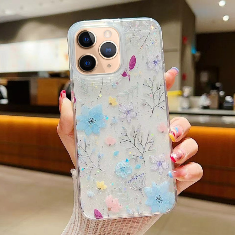 Custodia per cellulare in TPU epossidico floreale piccola e fresca, For iPhone 12, For iPhone 12 Pro Max, For iPhone 12 Pro, For iPhone 11 Pro Max