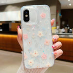 Custodia per cellulare in TPU epossidico floreale piccola e fresca, For iPhone 7 Plus / 8 Plus, For iPhone X / XS