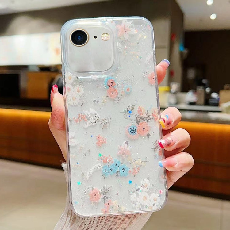 Custodia per cellulare in TPU epossidico floreale piccola e fresca, For iPhone 7 / 8 / SE 2022, For iPhone 13 Pro Max, For iPhone 13 Pro, For iPhone 13