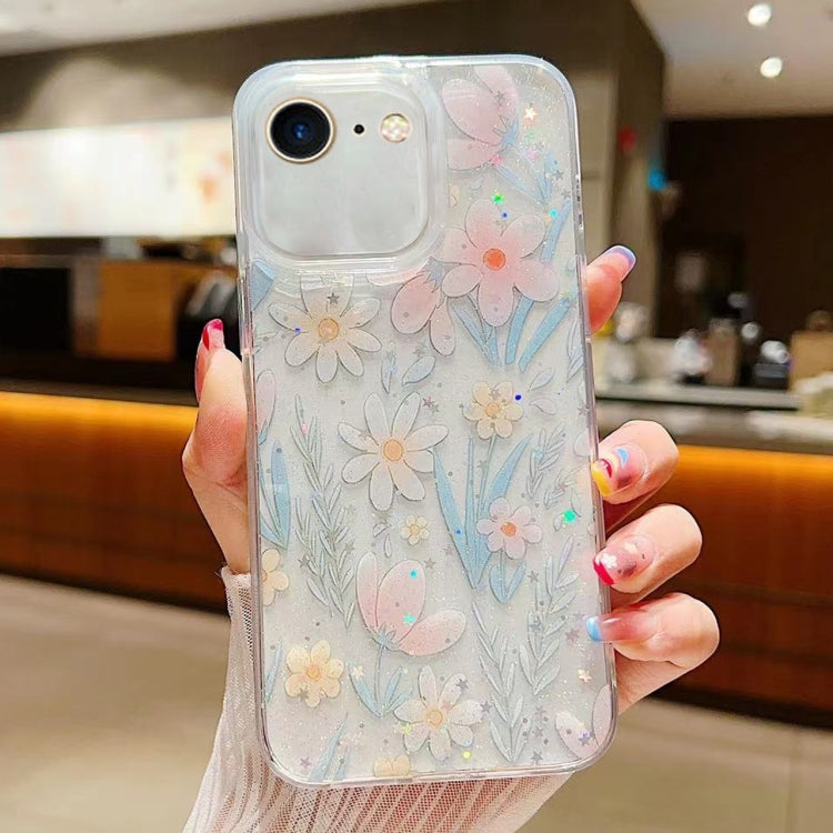 Custodia per cellulare in TPU epossidico floreale piccola e fresca, For iPhone 7 / 8 / SE 2022, For iPhone 13 Pro Max, For iPhone 13 Pro, For iPhone 13