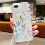 Custodia per cellulare in TPU epossidico floreale piccola e fresca, For iPhone 7 Plus / 8 Plus, For iPhone X / XS