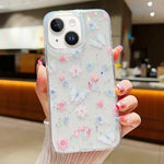 Custodia per cellulare in TPU epossidico floreale piccola e fresca, For iPhone 15 Pro Max, For iPhone 15 Pro, For iPhone 15 Plus, For iPhone 15