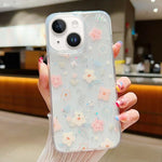 Custodia per cellulare in TPU epossidico floreale piccola e fresca, For iPhone 15 Pro Max, For iPhone 15 Pro, For iPhone 15 Plus, For iPhone 15