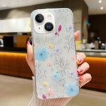 Custodia per cellulare in TPU epossidico floreale piccola e fresca, For iPhone 15 Pro Max, For iPhone 15 Pro, For iPhone 15 Plus, For iPhone 15