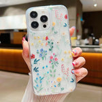 Custodia per cellulare in TPU epossidico floreale piccola e fresca, For iPhone 15 Pro Max, For iPhone 15 Pro, For iPhone 15 Plus, For iPhone 15