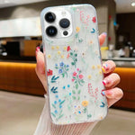 Custodia per cellulare in TPU epossidico floreale piccola e fresca, For iPhone 16 Pro Max, For iPhone 16 Pro, For iPhone 16 Plus, For iPhone 16