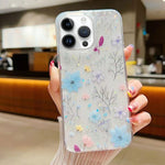 Custodia per cellulare in TPU epossidico floreale piccola e fresca, For iPhone 16 Pro Max, For iPhone 16 Pro, For iPhone 16 Plus, For iPhone 16