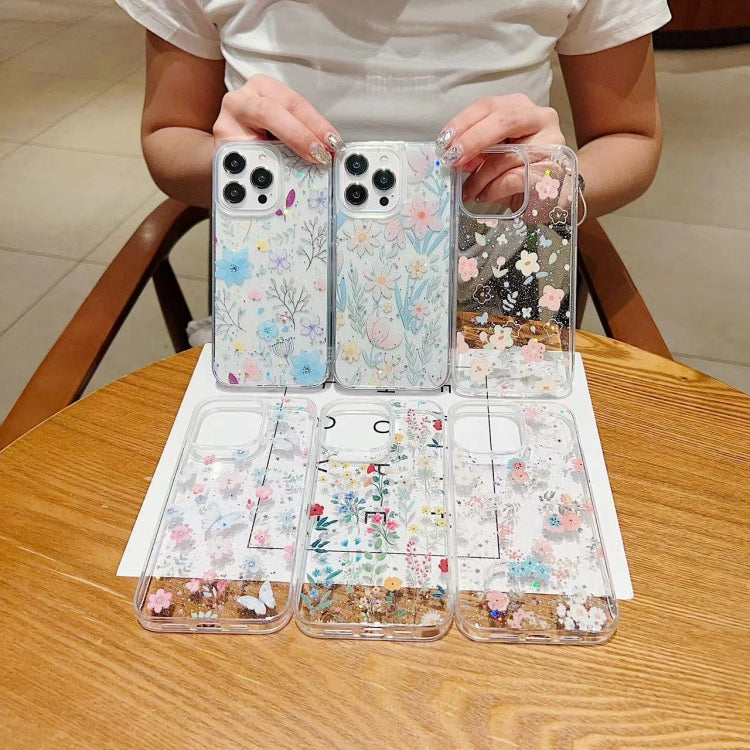 Custodia per cellulare in TPU epossidico floreale piccola e fresca, For iPhone 12, For iPhone 12 Pro Max, For iPhone 12 Pro, For iPhone 11 Pro Max
