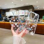 Custodia per cellulare in TPU epossidico floreale piccola e fresca, For iPhone 11, For iPhone 11 Pro, For iPhone XR, For iPhone XS Max