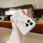 Custodia per cellulare in TPU epossidico floreale piccola e fresca, For iPhone 12, For iPhone 12 Pro Max, For iPhone 12 Pro, For iPhone 11 Pro Max