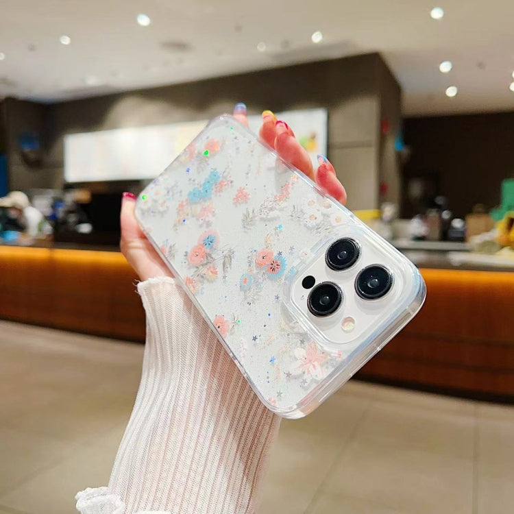 Custodia per cellulare in TPU epossidico floreale piccola e fresca, For iPhone 12, For iPhone 12 Pro Max, For iPhone 12 Pro, For iPhone 11 Pro Max