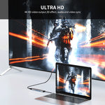 Adattatore docking station USB-C 7 in 1 con HDMI 4K