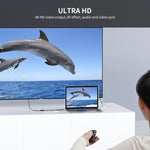 Adattatore docking station USB-C 7 in 1 con HDMI 4K
